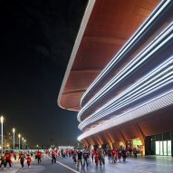 Xi’an International Football Centre by Zaha Hadid Architects