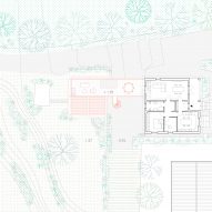 Plan of Annesso Rosso by Mecozzi Verdini