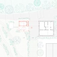 Plan of Annesso Rosso by Mecozzi Verdini