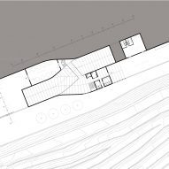 Plan of Quinta de Adorigo Winery by Atelier Sérgio Rebelo