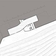 Plan of Quinta de Adorigo Winery by Atelier Sérgio Rebelo