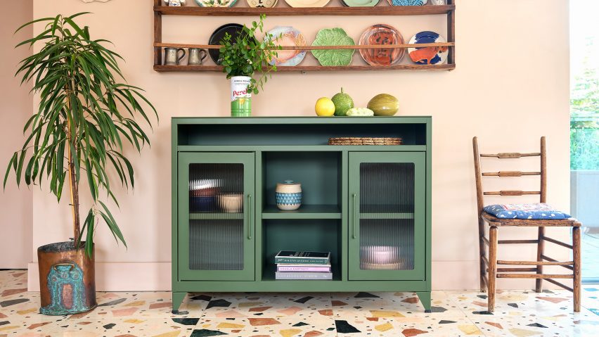 Fern Peek cabinets by Bisley