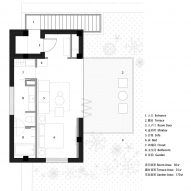 Plan of Jiangnan House Yangzhou Guangling by BLUE Architecture Studio