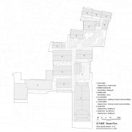 Plan of Jiangnan House Yangzhou Guangling by BLUE Architecture Studio