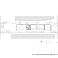 First floor plan of Bondi House by Nick Kent