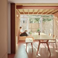 Exposed blockwork walls introduce "earthy tone" to THISS Studio's Butterfield extension