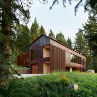 CLB Architects wraps Caju House in Wyoming in weathering steel