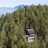 Off-grid cabin in British Columbia