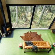 Off-grid cabin in British Columbia
