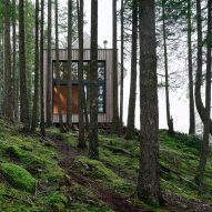 Off-grid cabin in British Columbia