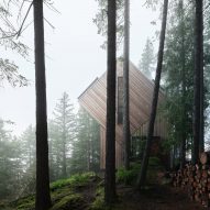 Off-grid cabin in British Columbia