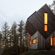 Off-grid cabin in British Columbia