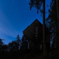 Off-grid cabin in British Columbia