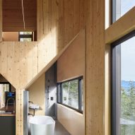 Off-grid cabin in British Columbia
