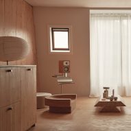 EBBA founder's all-timber London apartment celebrates "alive and imperfect" wood