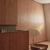 Self-designed timber apartment by Benni Allan of EBBA Architects
