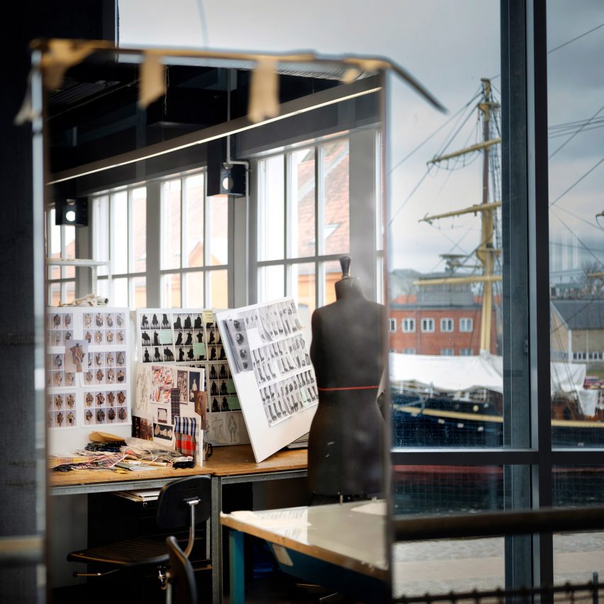 an image of a fashion studio