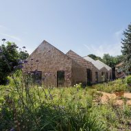 Seven scaly-looking houses that are sheathed in shingles