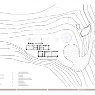 Ground floor plan of Howqua River Lodge by RobMills Architecture and Interiors