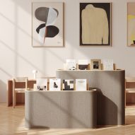 Giro acoustic room divider by Yonoh for Zilenzio