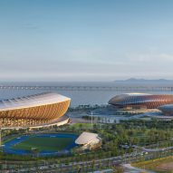 Greater Bay Area Sports Centre by Zaha Hadid Architects