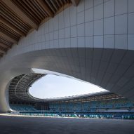 Greater Bay Area Sports Centre by Zaha Hadid Architects