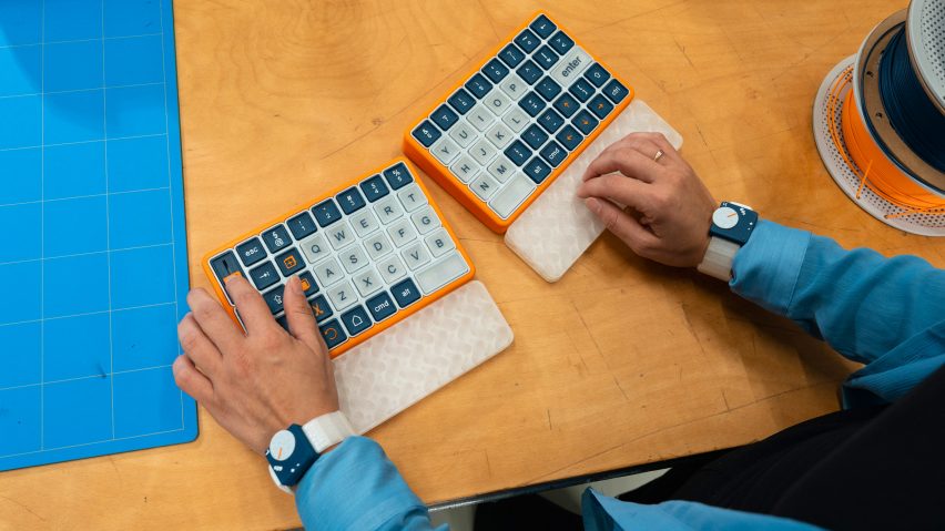 OnCue keypad by Alessandra Galli, 2025 James Dyson award winner