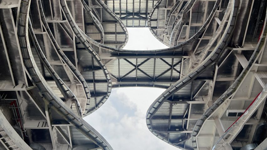Yidan Center by Zaha Hadid Architects under construction in Shenzhen