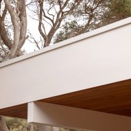 White slab roof