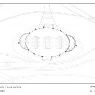 Tea room plan, Intaaya Retreat by Pablo Luna Studio