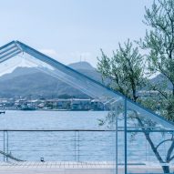 Kiosk Through Which The Landscape Passes at Hiroshima Architecture Exhibition 2025