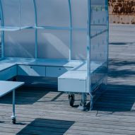 Kiosk Through Which The Landscape Passes at Hiroshima Architecture Exhibition 2025