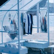Kiosk Through Which The Landscape Passes at Hiroshima Architecture Exhibition 2025