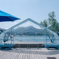 Kiosk Through Which The Landscape Passes at Hiroshima Architecture Exhibition 2025