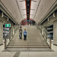 Station at Melbourne Metro Tunnel by RSHP, Hassell and WW+P Architects