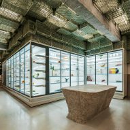 Plastic Box store is "a brutalist art gallery disguised as a supermarket"