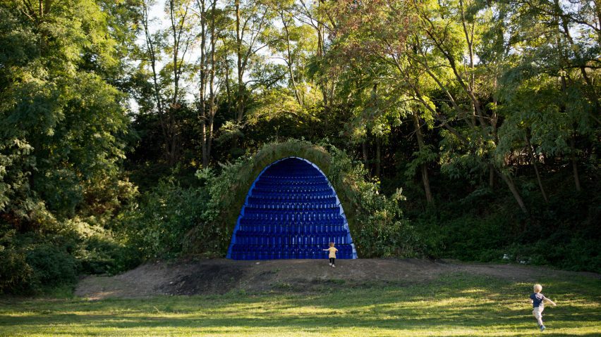 Muqarnas Pavilion by New South in Saint-Ãtienne, France