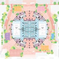 Plan of The Grand Ballroom by MVRDV
