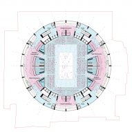 Plan of The Grand Ballroom by MVRDV