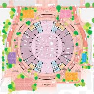 Plan of The Grand Ballroom by MVRDV