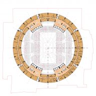 Plan of The Grand Ballroom by MVRDV