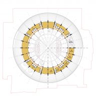 Plan of The Grand Ballroom by MVRDV
