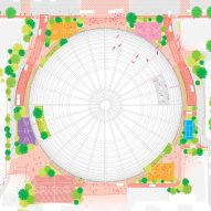 Plan of The Grand Ballroom by MVRDV
