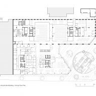 Plan of Life and Mind Building by NBBJ