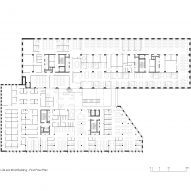 Plan of Life and Mind Building by NBBJ