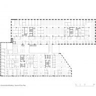 Plan of Life and Mind Building by NBBJ