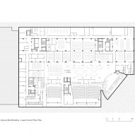 Plan of Life and Mind Building by NBBJ