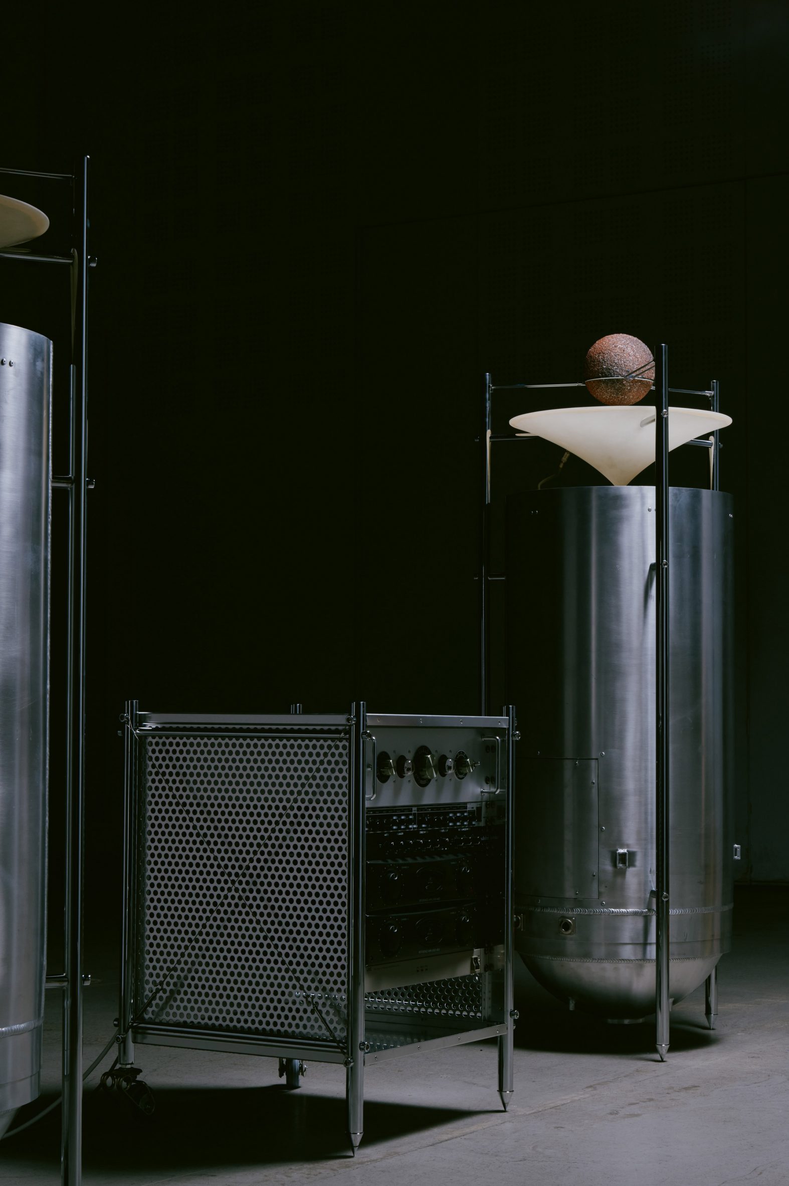 Debris Rocket Tank speakers are made from space rocket fuel tank
