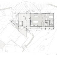 Plan of Medník House by Päivä Architekti