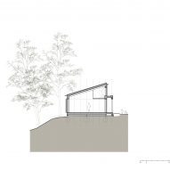 Section of Medník House by Päivä Architekti
